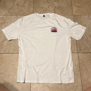 Men’s White Graphic t-shirt (L)